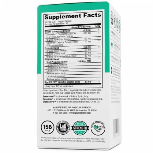 Physician'S Choice Thin 30 Probiotic Dietary Supplement