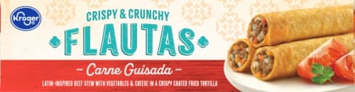 Kroger Carne Guisada Crispy Flautas