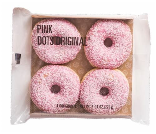 Dots Pink Dots Donuts
