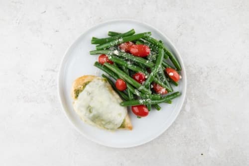Home Chef Meal Kit Caprese Chicken Breast With Parmesan Green Beans