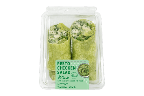 Pesto Chicken Salad Wrap