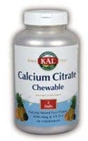 Kal Calcium Citrate Mixed Fruit Chewable
