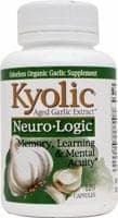Kyolic  Aged Garlic Extract Neuro-Logic Memory Learning And Mental Acuity Capsules