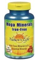 Nature'S Life  Mega Minerals Iron-Free
