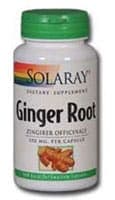 Solaray Ginger Root Capsules