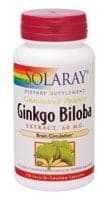 Solaray Ginkgo Biloba Extract Capsules