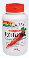 Solaray Food Carotene Softgels 25000 Iu