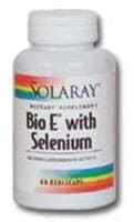 Solaray Bio E With Selenium Softgels