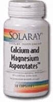 Solaray  Calcium And Magnesium Asporotates