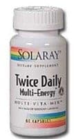 Solaray  Twice Daily Multi Energy