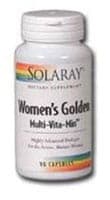 Solaray Women'S Golden Multi-Vita-Min Capsules