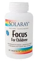Solaray Focus For Children Grape Chewables
