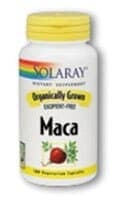 Solaray Organically Grown Maca Vegetarian Capsules