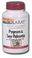 Solaray  Pygeum And Saw Palmetto With Cranactin