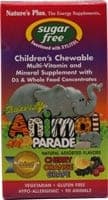 Nature'S Plus  Animal Parade Sugar Free Children'S Chewable Multi   Assorted