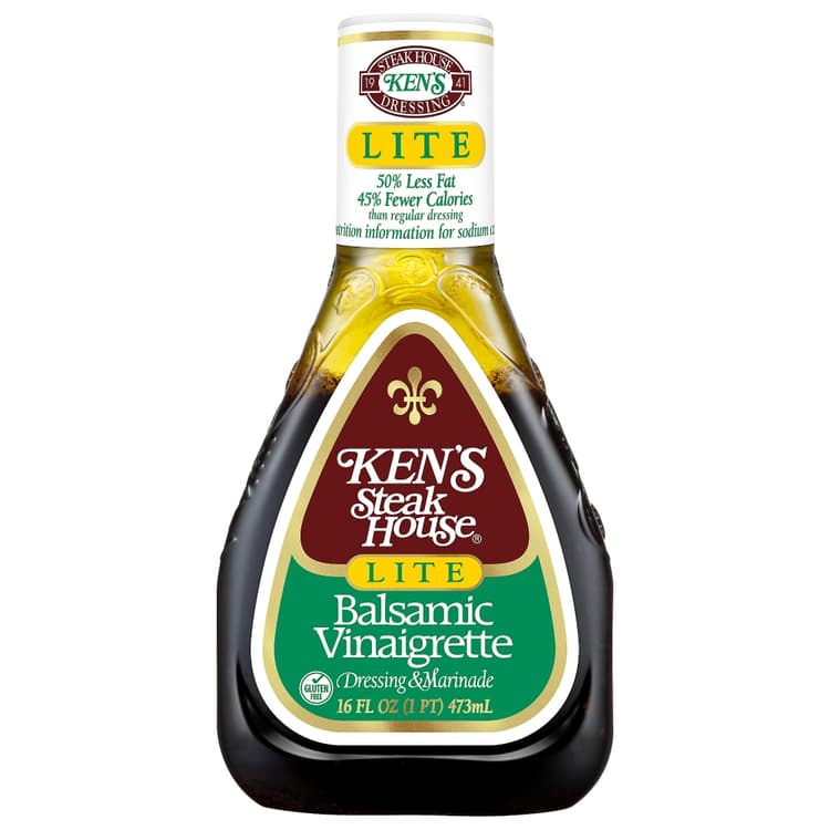 Kens Steak House Dressing Lite Balsamic Vinaigrette