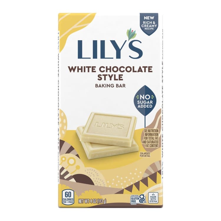 Lily'S Baking Bar Vertical White Chocolate