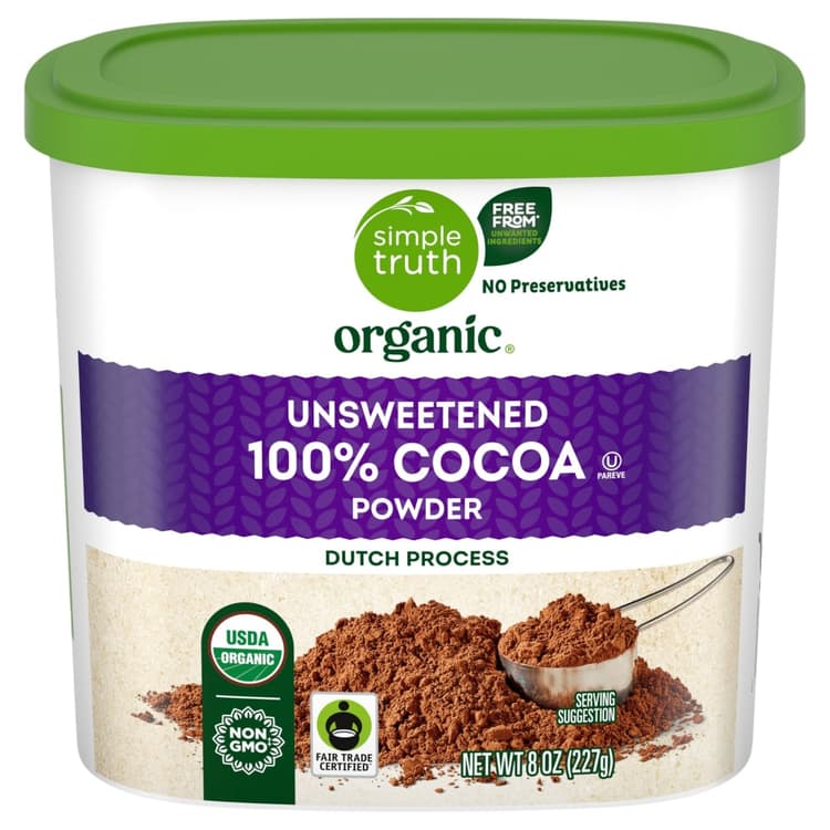 Vitacost Certified Organic Cocoa Powder - Non-Gmo
