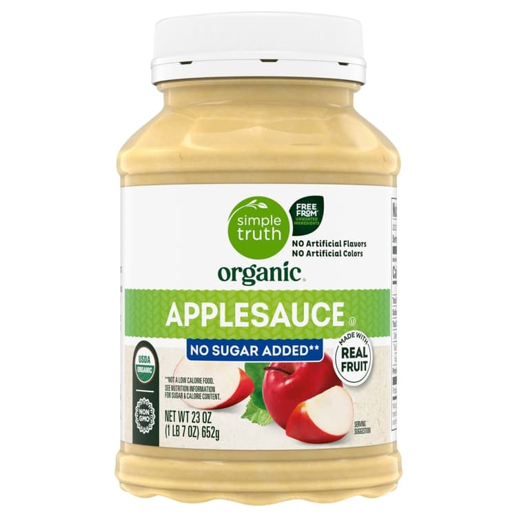 Simple Truth Organic Unsweetened Applesauce