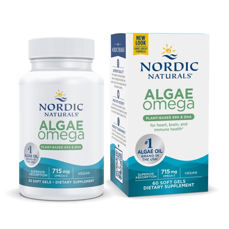 Nordic Naturals Algae Omega, 60 Soft Gels