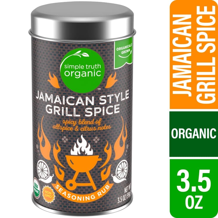 Simple Truth Organic Jamaican Style Grill Spice Seasoning Rub