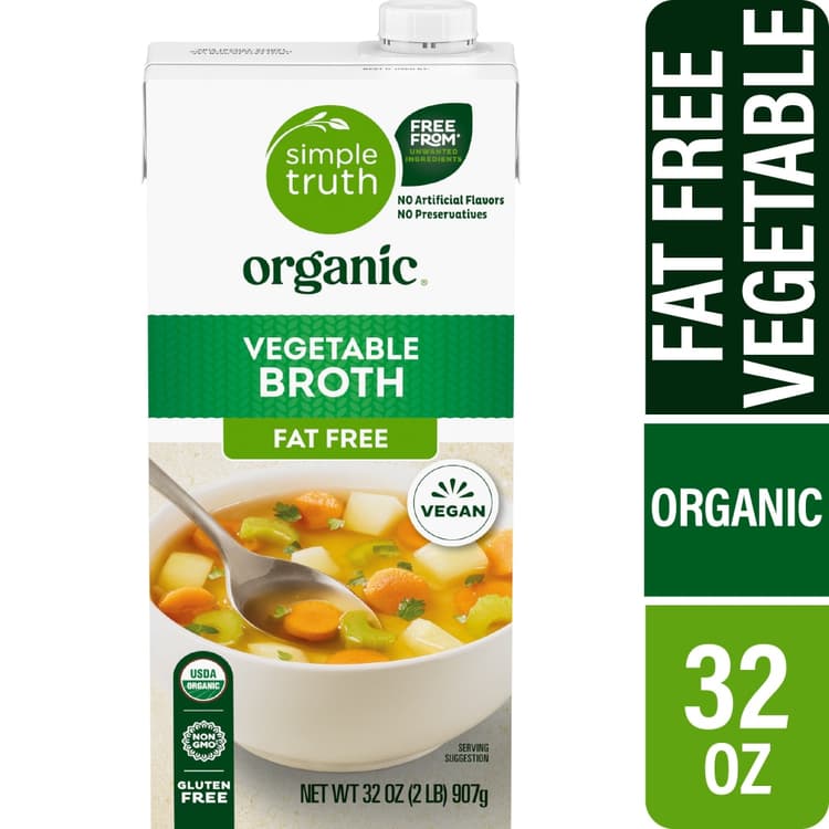 Simple Truth Organic Fat Free Vegetable Broth