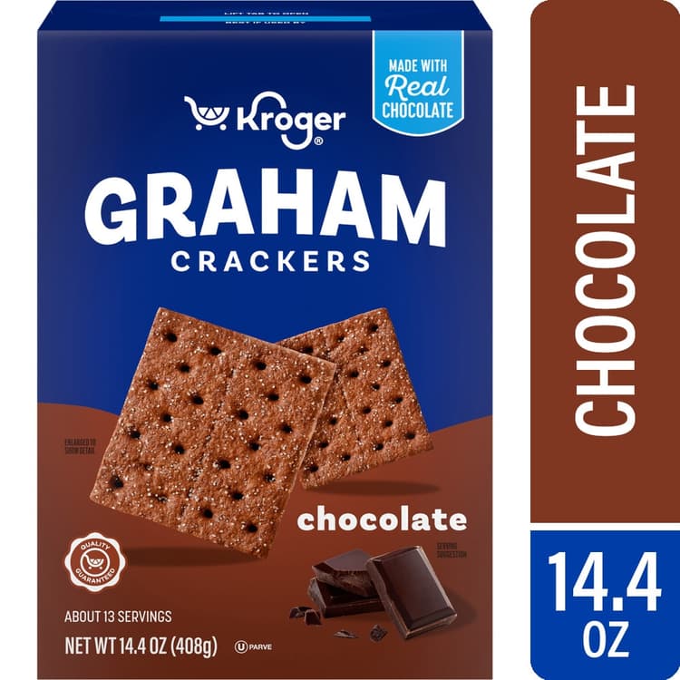 Kroger Crispy 'N' Heavenly Chocolate Graham Crackers