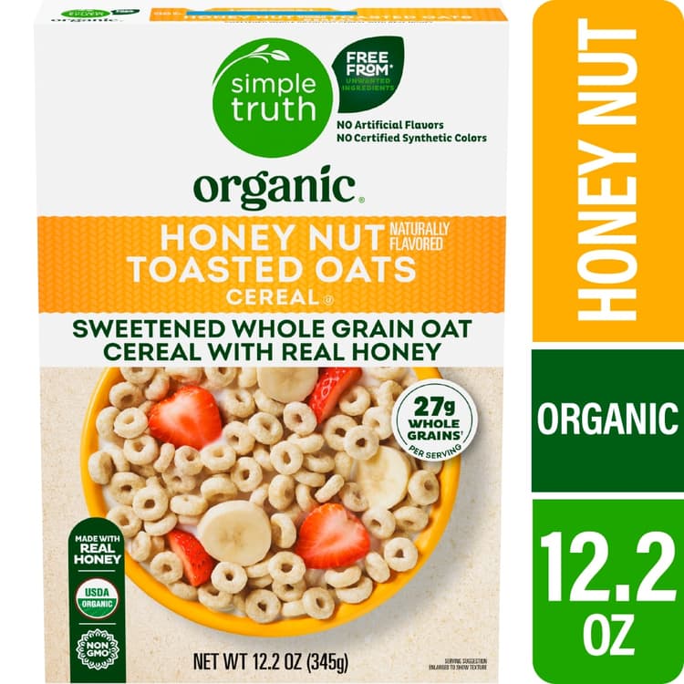 Simple Truth Organic Honey Nut Toasted Oat Cereal