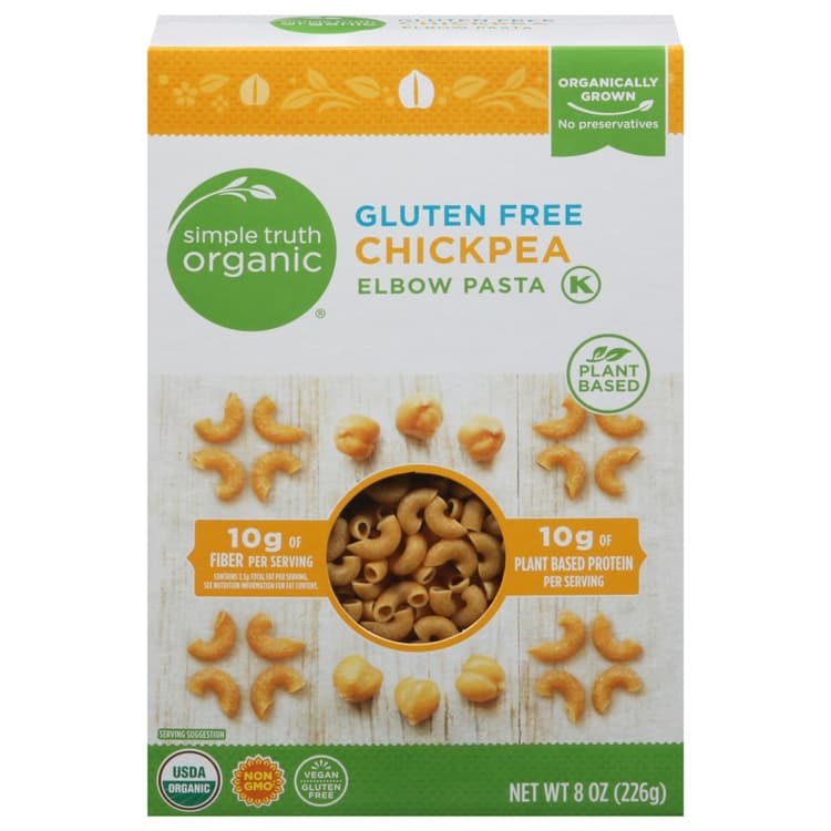 Simple Truth Organic Gluten Free Chickpea Elbow Pasta