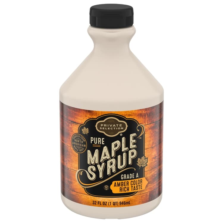 Private Selection 100% Pure Grade A Amber Maple Syrup