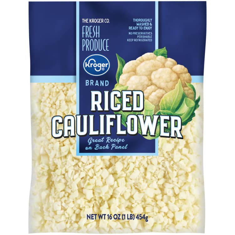 Kroger Riced Cauliflower