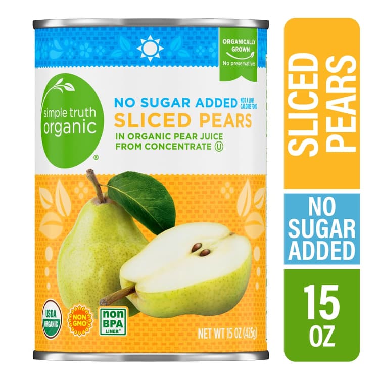 Simple Truth Organic Sliced Pears