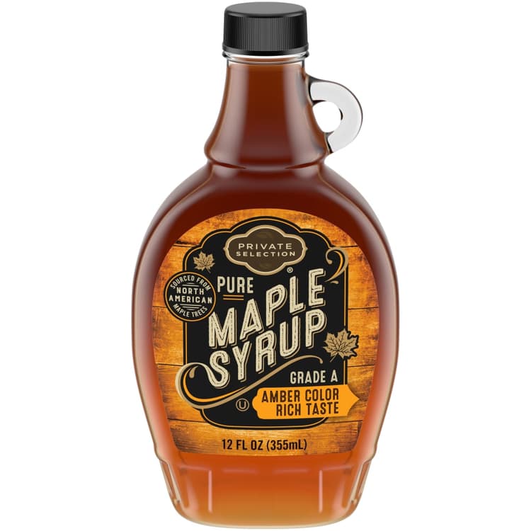 Private Selection Rich Taste Maple Syrup Grade A Amber Color