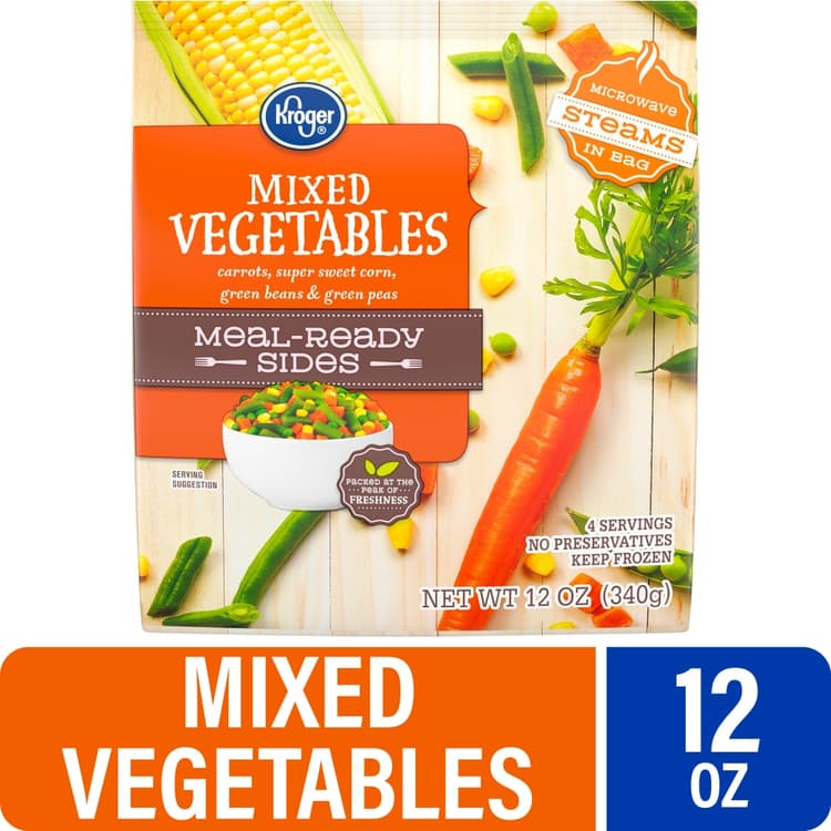 Kroger Meal-Ready Sides  Mixed Vegetables