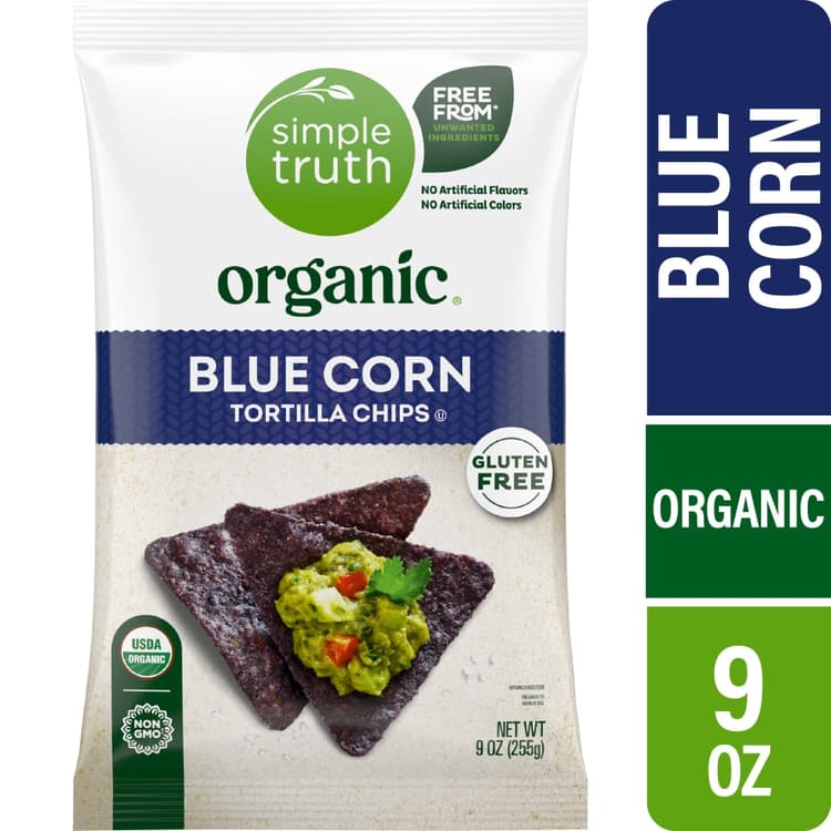 Simple Truth Organic Blue Corn Tortilla Chips