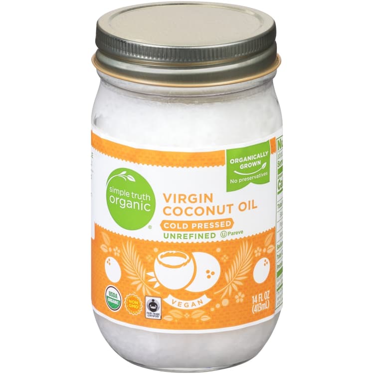 Simple Truth Organic Virgin Coconut Oil - Cold Pressed - Unrefined
