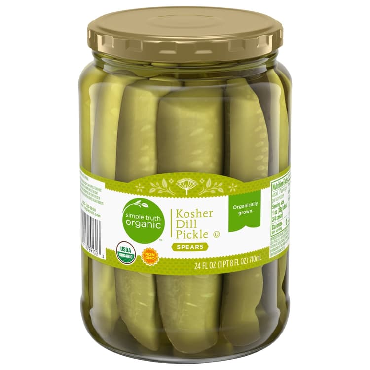 Simple Truth Organic Kosher Dill Pickles Spears