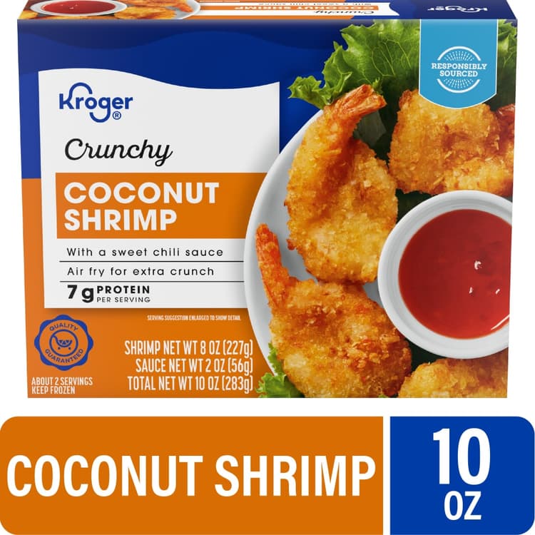 Kroger Crunchy Coconut Shrimp W/ Sweet Chili Sauce