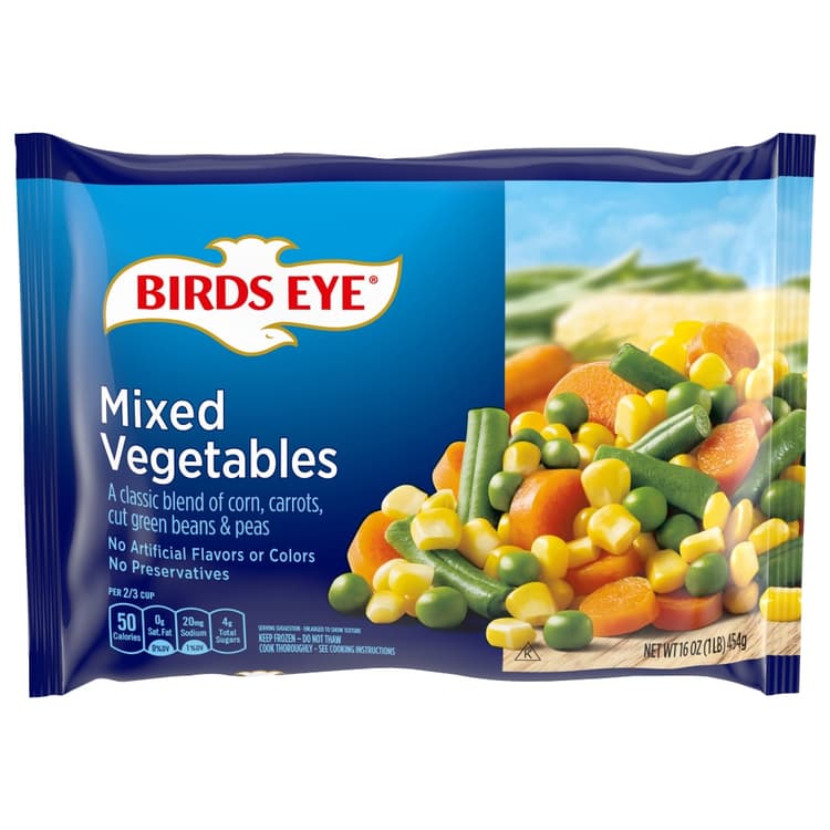 Birds Eye Mixed Vegetables,  Vegetables