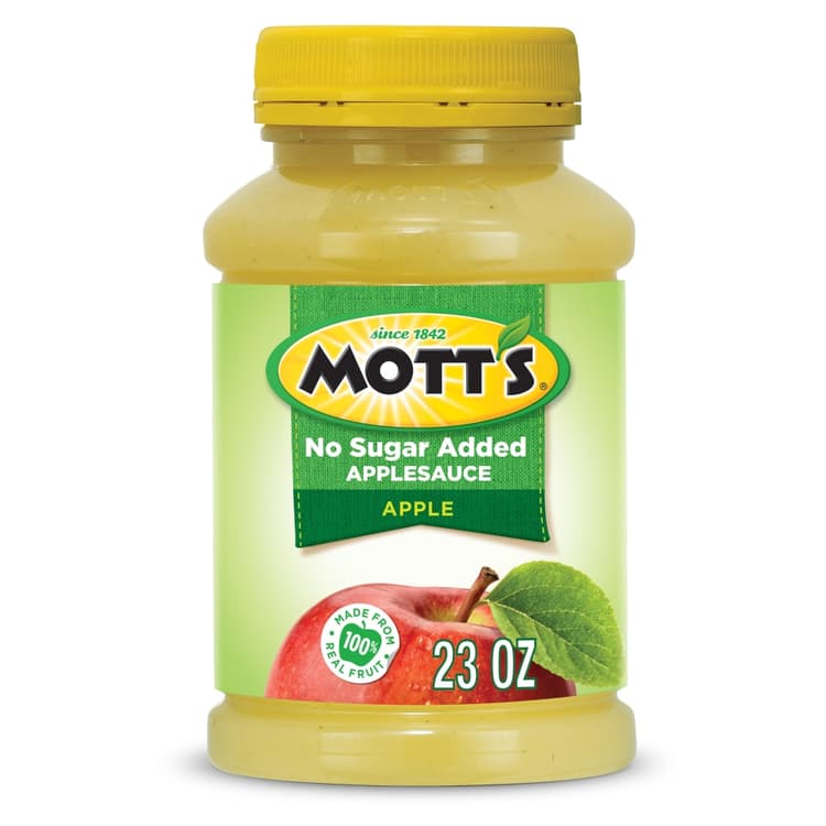 Motts No Sugar Added Applesauce Jar