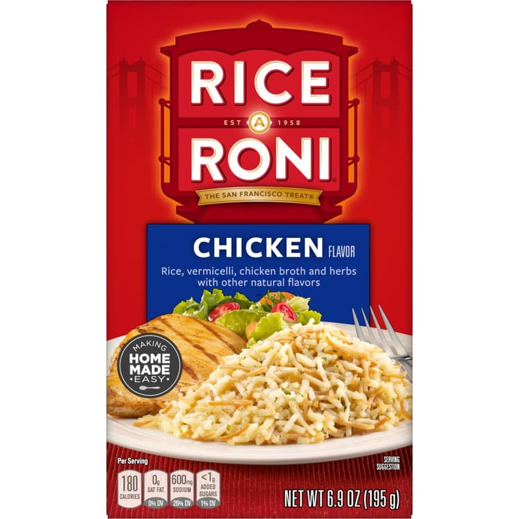 Rice-a-roni Rice Chicken Flavor Box