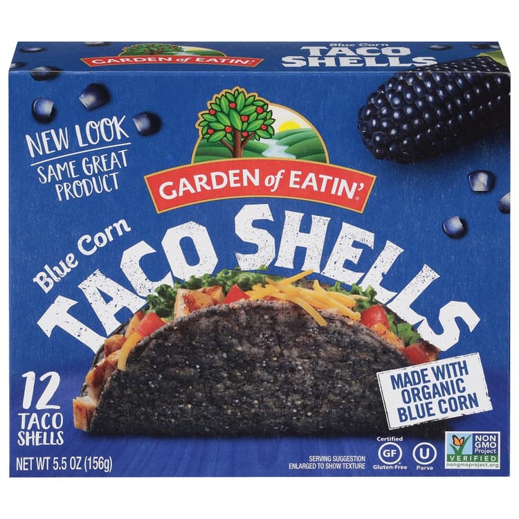 Garden Of Eatin Taco Shells Blue Corn