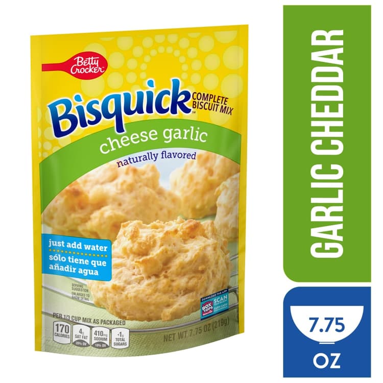 Bisquick Biscuit Mix Complete Cheese Garlic