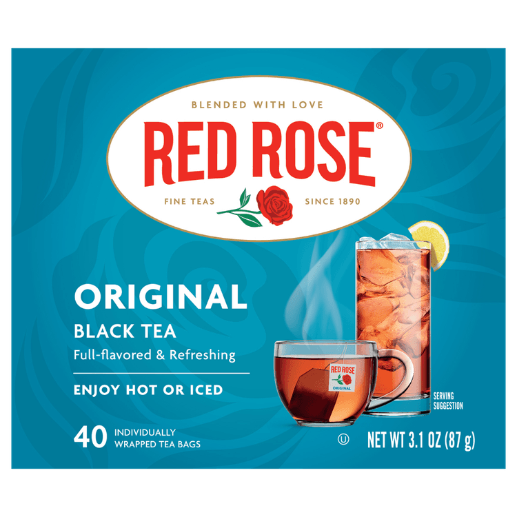 Red Rose Original Full Flavored Black Tea With Per Box Pack Of