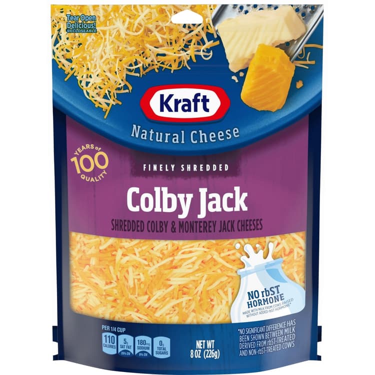 Kraft Finely Shredded Colby & Monterey Jack