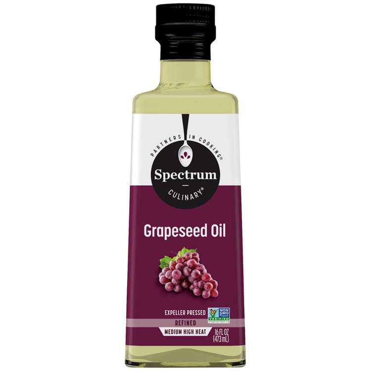 Spectrum Grapeseed Oil Expeller Pressed Refined