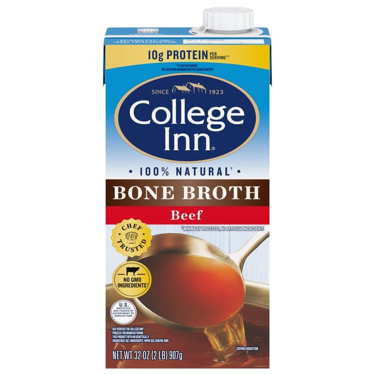 College Inn Beef Bone Broth 100% Natural