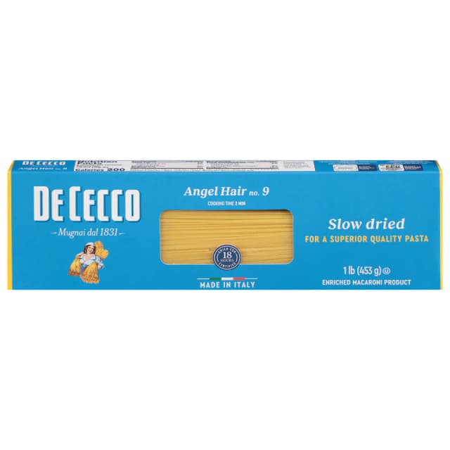 Is it Fructose Free? De Cecco Angel Hair Pasta