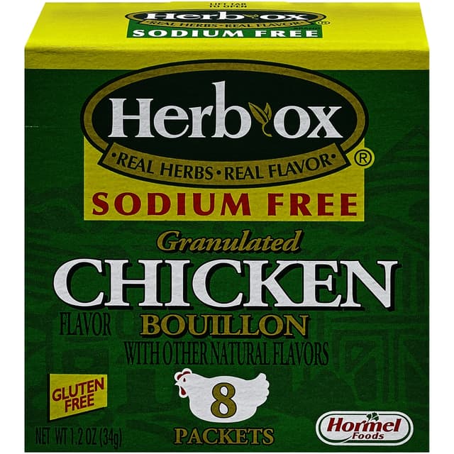Is it Fructose Free? Herb-ox Bouillon Granulated Chicken Flavor Soduim Free Box