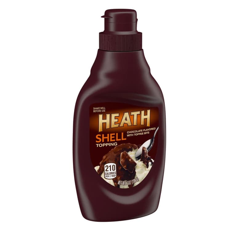 Heath Chocolate Shell Topping With Toffee Bits